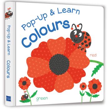 【Listen & Learn Series】Pop-Up & Learn Colours（可愛互動立體書：認識顏色）（附美籍教師朗讀音檔）