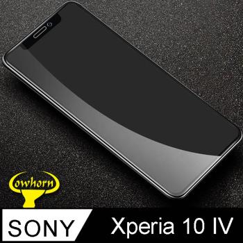 Sony Xperia 10 IV 2.5D曲面滿版 9H防爆鋼化玻璃保護貼 黑色