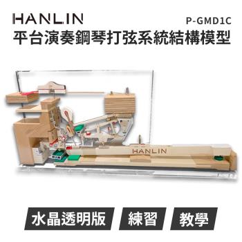 HANLIN-P-GMD1C平台演奏鋼琴打弦系統結構模型 透明版 擺設 高級感 鋼琴店 調音師 教學 鋼琴教室 樂器行