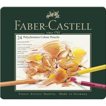 FABER-CASTELL輝柏 專家級24色油性色鉛筆 /盒 110024