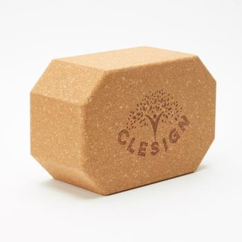[Clesign] Cork block 無限延伸軟木瑜珈磚 (1入)