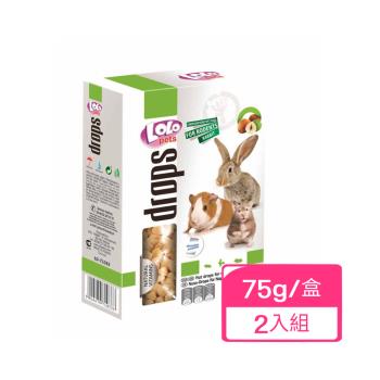 歐洲LOLO-優格維他命球(堅果/ 野莓/優格/蜂蜜牛奶) 75g/盒 x (2入組)