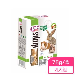 歐洲LOLO-優格維他命球(堅果/ 野莓/優格/蜂蜜牛奶) 75g/盒 x (4入組)
