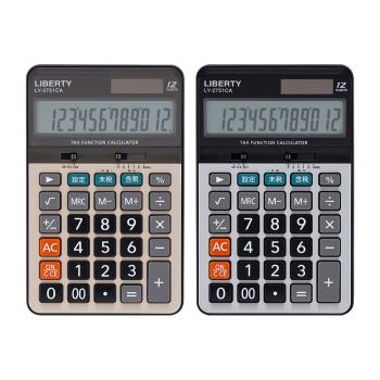 LIBERTY利百代 復古稅率-桌上型12位數計算機 LY-2751CA