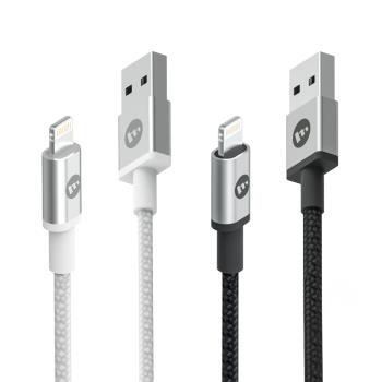 mophie MFi認證 300cm USB-A To Lightning 編織快速充電傳輸線