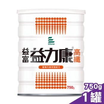 益富 益力康 高纖 營養均衡完整配方 750g/罐