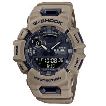 【CASIO 卡西歐】G-SHOCK 智慧藍牙 運動訓練 雙顯錶 樹脂錶帶 防水200米 GBA-900 (GBA-900UU-5A)