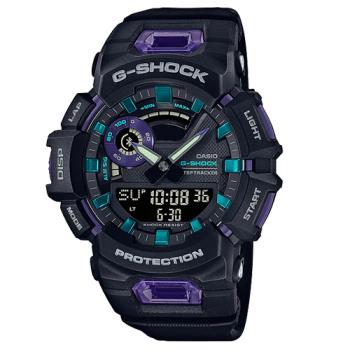 【CASIO 卡西歐】G-SHOCK 智慧藍牙 運動訓練 雙顯錶 樹脂錶帶 防水200米 GBA-900 (GBA-900-1A6)