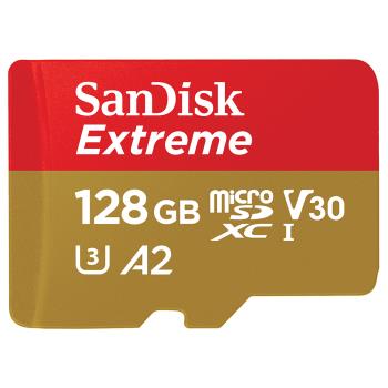 SanDisk 128GB 190MB/s 記憶卡 Extreme  microSDXC UHS-I V30 A2