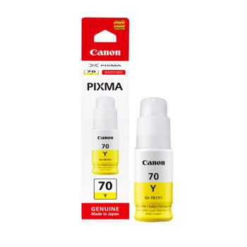 CANON GI-70Y 原廠連供黃色墨水 適用G5070 / G6070 / G7070