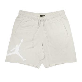 Nike 短褲 Jordan Essential 男款 象牙白 喬丹 磨毛 不收邊 棉褲  DV5028-104 [ACS 跨運動]