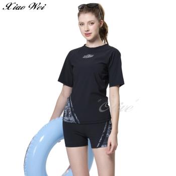 【SARBIS  沙兒斯品牌】流行大女二件式短袖泳裝 NO.B9222238(現貨+預購)