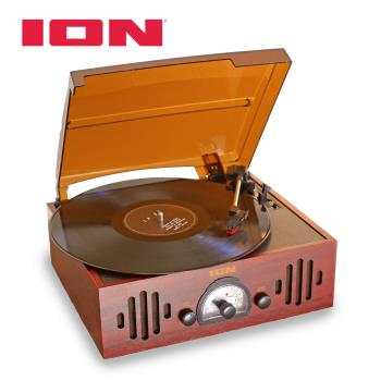 ION Audio Trio LP neo 3合1復古箱式黑膠唱機/ AM/FM收音機
