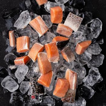 【海鮮主義】骰子鮭魚丁2包組(250g±10%/包;約6-10塊/包)