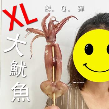【歐嘉嚴選】台灣XL大魷魚串5尾組 240-270G/隻-單隻一包
