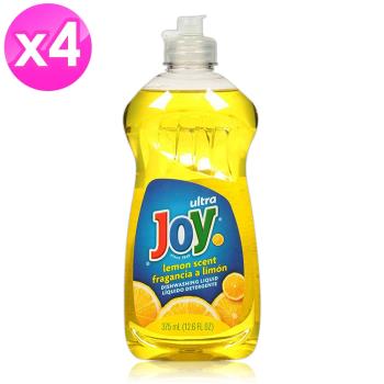 JOY檸檬濃縮洗碗精375ml/12.6oz x4瓶