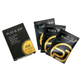 PLAY & JOY 瑪卡熱感隨身盒 - 3包裝