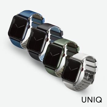 UNIQ Apple Watch 42/44/45/49mm Linus 防水矽膠雙色錶帶