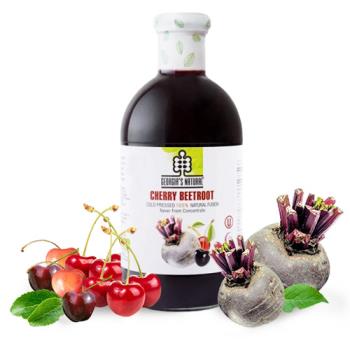 Georgia酸櫻桃甜菜根原汁(750ml/瓶) 非濃縮還原果汁 x6瓶