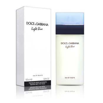 Dolce&Gabbana D&G 淺藍女性淡香水 100ML TESTER 環保包裝