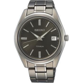 SEIKO 精工 CS系列經典款鈦金屬時尚腕錶/40mm(6N52-00B0D/SUR375P1)SK003