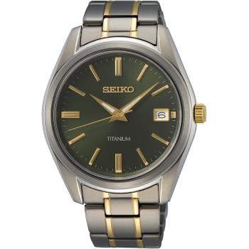 SEIKO 精工 CS系列經典款鈦金屬時尚腕錶/40mm(6N52-00B0G/SUR377P1)SK003