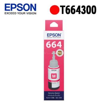EPSON T664系列 C13T664300 原廠紅色盒裝墨水