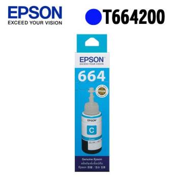 EPSON T664系列 C13T664200 原廠藍色盒裝墨水