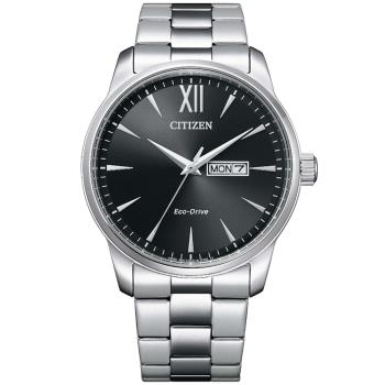 CITIZEN星辰 光動能 簡約時尚日期腕錶 BM8550-81E