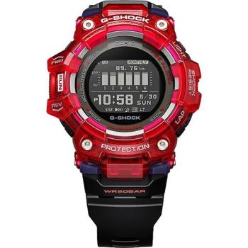 CASIO 卡西歐 G-SHOCK 多功能運動藍芽電子錶-紅 (GBD-100SM-4A1)