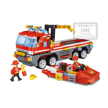 COGO積木 消防系列 消防海上救援-4136