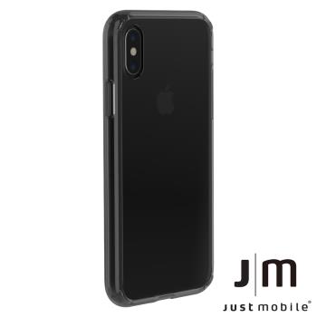 Just Mobile TENC Air iPhone Xs Max 國王新衣氣墊抗摔保護殼-透黑