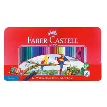 德國 Faber-Castell美術生指定用品 60色 水性彩色鉛筆組-115965