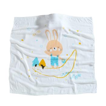 colorland-多功能萬用紗布巾 竹纖維包巾 嬰兒包巾 新生兒浴巾(親膚透氣)