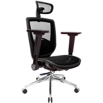 GXG 高背全網 電腦椅 鋁腳 4D平面摺疊扶手 TW-81Z6 LUA1H