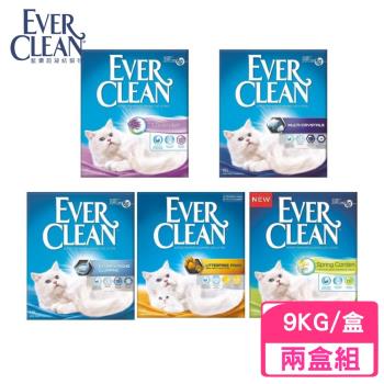 EVER CLEAN藍鑽超凝結貓砂10L(9公斤)/盒 x(兩入組)