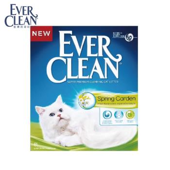 EVER CLEAN藍鑽超凝結貓砂-花語香氛結塊貓砂 10L(9公斤)/盒