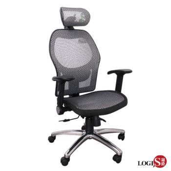 【LOGIS邏爵】 洛亞耐重網布全網主管椅 DIY-G60AS