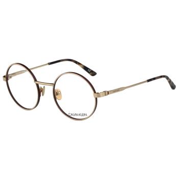 Calvin Klein 光學眼鏡 (金配琥珀)CK19114
