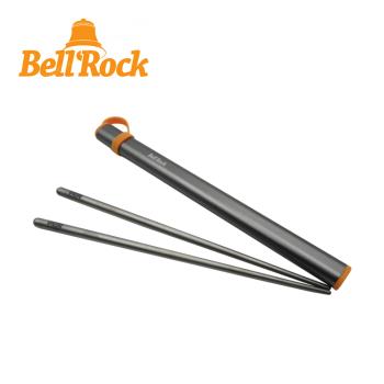 【韓國BellRock】輕量環保鈦筷子(附筷套) 環保筷 登山露營 野營野炊 鈦餐具