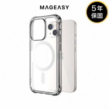 MAGEASY iPhone 14 6.1吋 Alos M 磁吸超軍規防摔透明手機殼