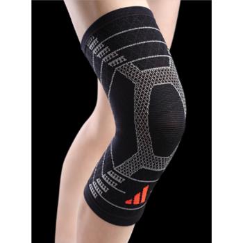 [台灣製-台灣總代理公司貨] 高機能3D立體針織加強型彈性運動護膝套-2入組加贈ANKER高強度運動護腕
