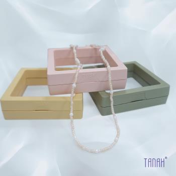 【TANAH】復古時尚 巴洛克奢華款 粉色款 項鍊(B003)