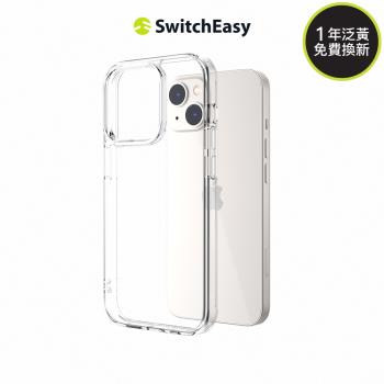 【魚骨牌 SwitchEasy】iPhone 14 Plus 6.7吋 Nude 晶亮透明軍規防摔手機殼