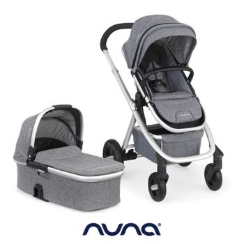 荷蘭Nuna-IVVI SAVI手推車+專屬睡箱-灰色