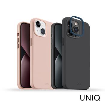 UNIQ iPhone 14 Plus  LinoHue 液態矽膠雙色鏡頭防摔手機殼 支援Magclick