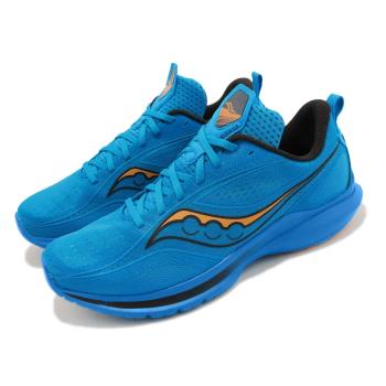 Saucony 競速跑鞋 Kinvara 13 水藍 金 男鞋 訓練 輕量 回彈 緩震 路跑 運動鞋 索康尼 S2072332
