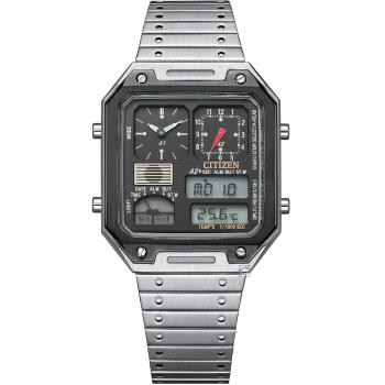 CITIZEN星辰 Chronograph 80年代復古計時電子腕錶-JG2126-69E