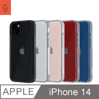 OVERDIGI iPhone 14 蜂巢晶格雙料軍規防摔透明殼