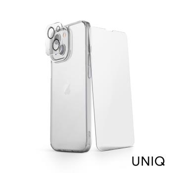 UNIQ iPhone 14 Plus Lifepro 超透亮防摔雙料保護殼(超值組合包)